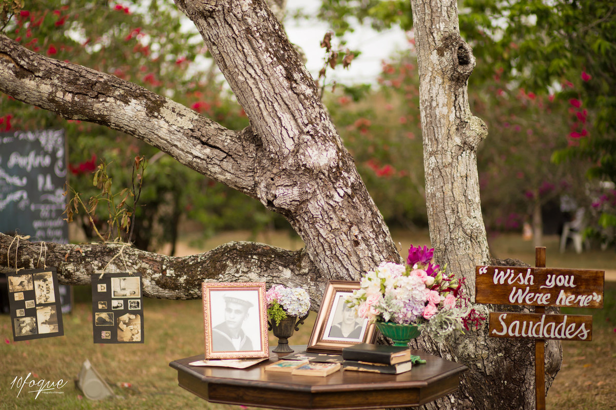 Decoração do casamento de Rayssa e Porfírio realizado em Recife - Pernambuco