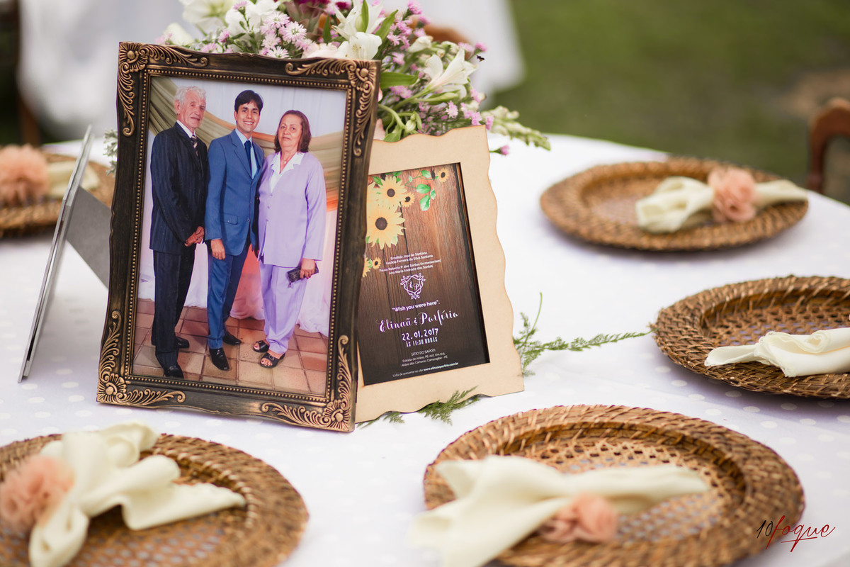 Decoração do casamento de Rayssa e Porfírio realizado em Recife - Pernambuco