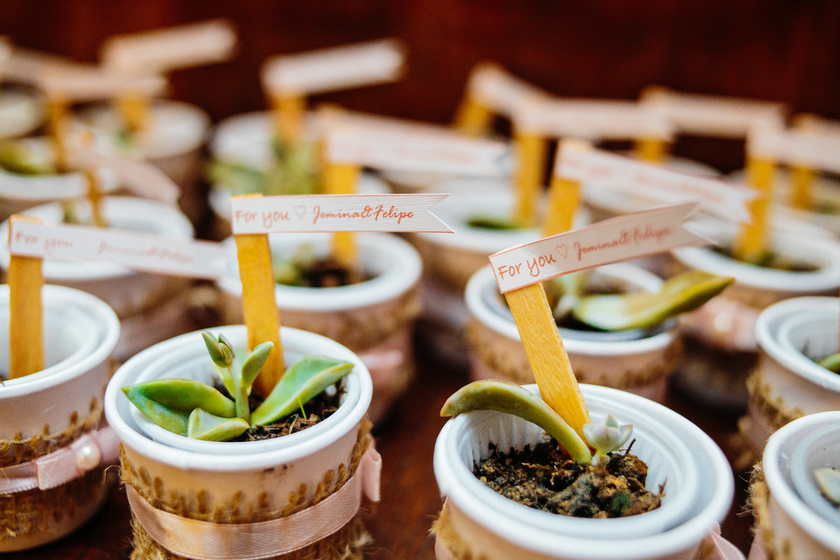 Decoração do casamento de Juliana e Giovanni realizado em Recife - Pernambuco