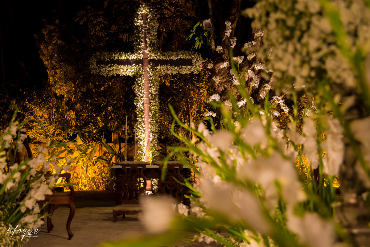 Decoração do casamento de Alliny e Wilton realizado em Recife - Pernambuco.