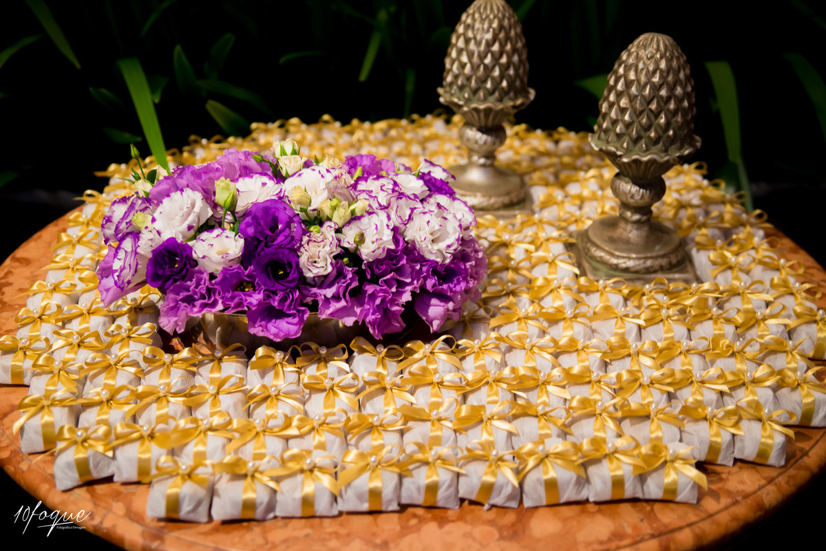 Decoração do casamento de Alliny e Wilton realizado em Recife - Pernambuco.