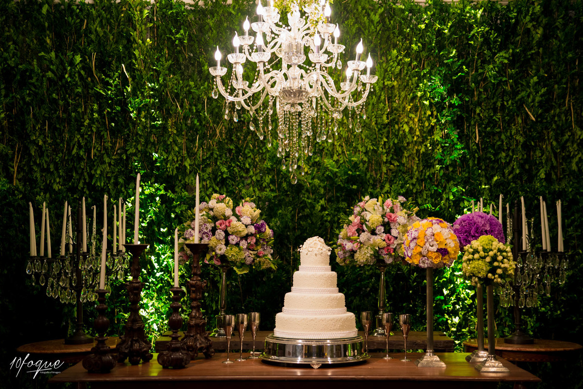 Decoração do casamento de Alliny e Wilton realizado em Recife - Pernambuco.