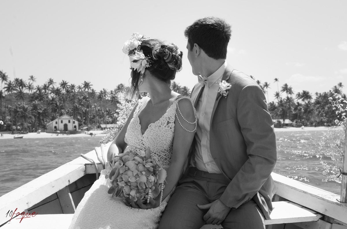 Praia dos Carneiros - Casamento - Wedding - Noivo - Noiva