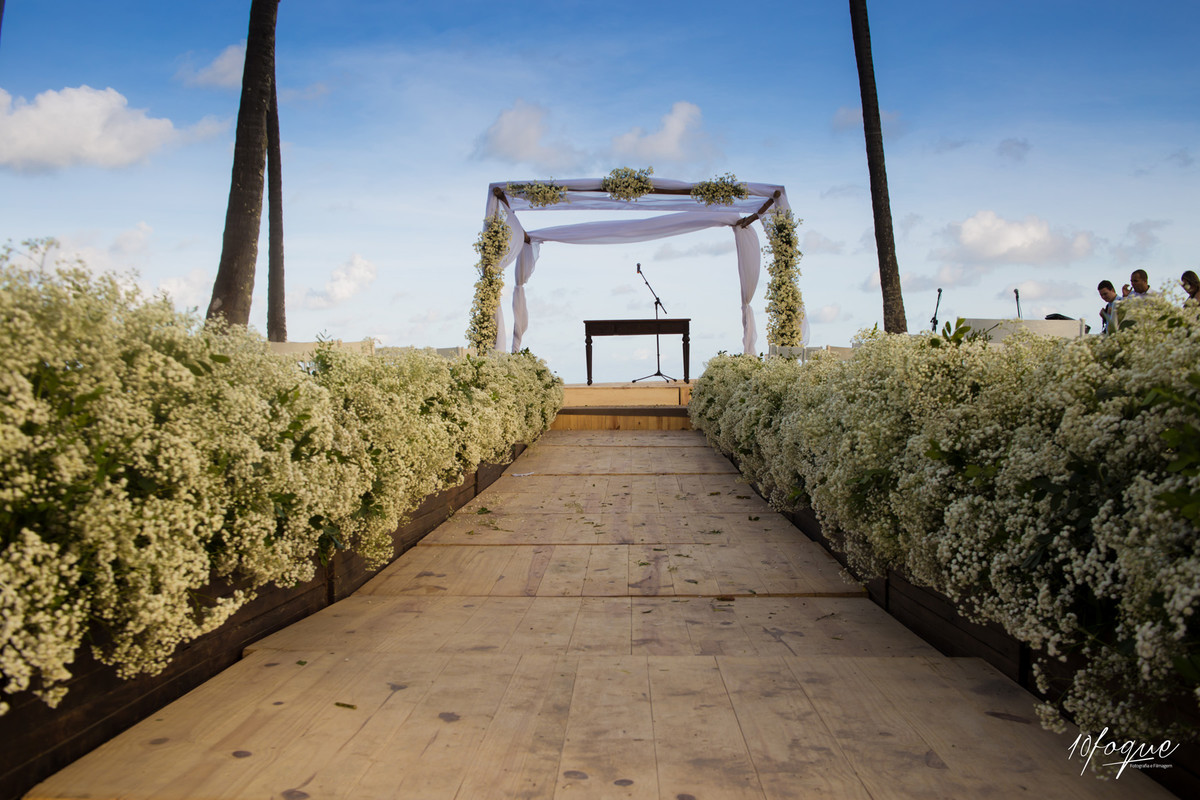 Decoração do casamento de Agislane e Adriano realizado em Recife - Pernambuco
