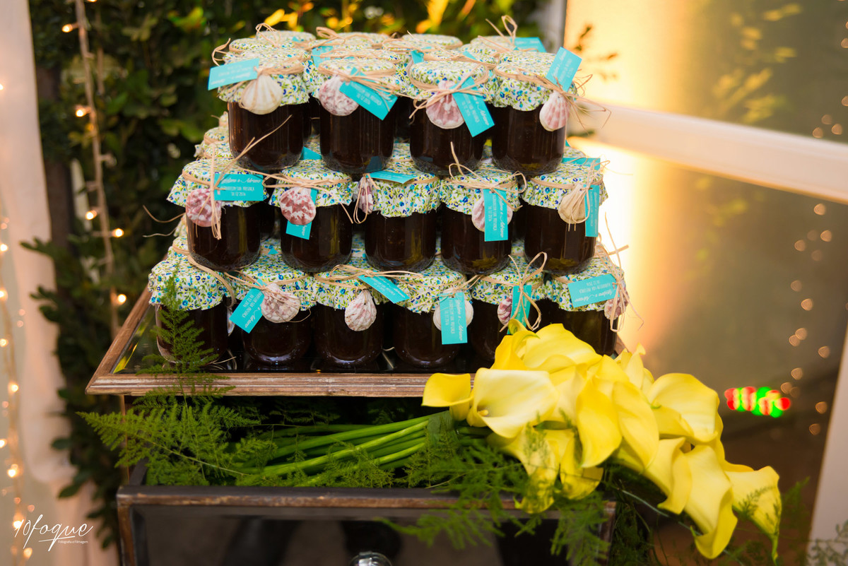 Decoração do casamento de Agislane e Adriano realizado em Recife - Pernambuco
