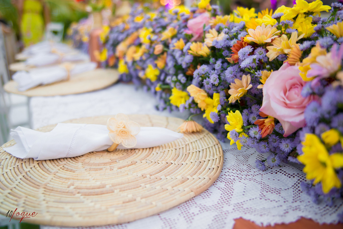 Decoração do casamento de Hayana e Daniel realizado em Recife - Pernambuco