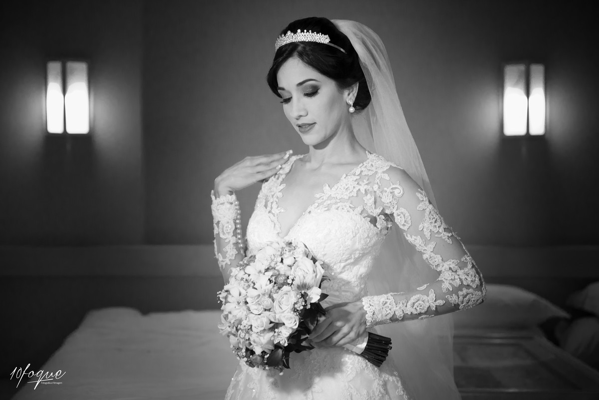 Vestido de noiva do casamento de Anna e Romero realizado em Recife - Pernambuco