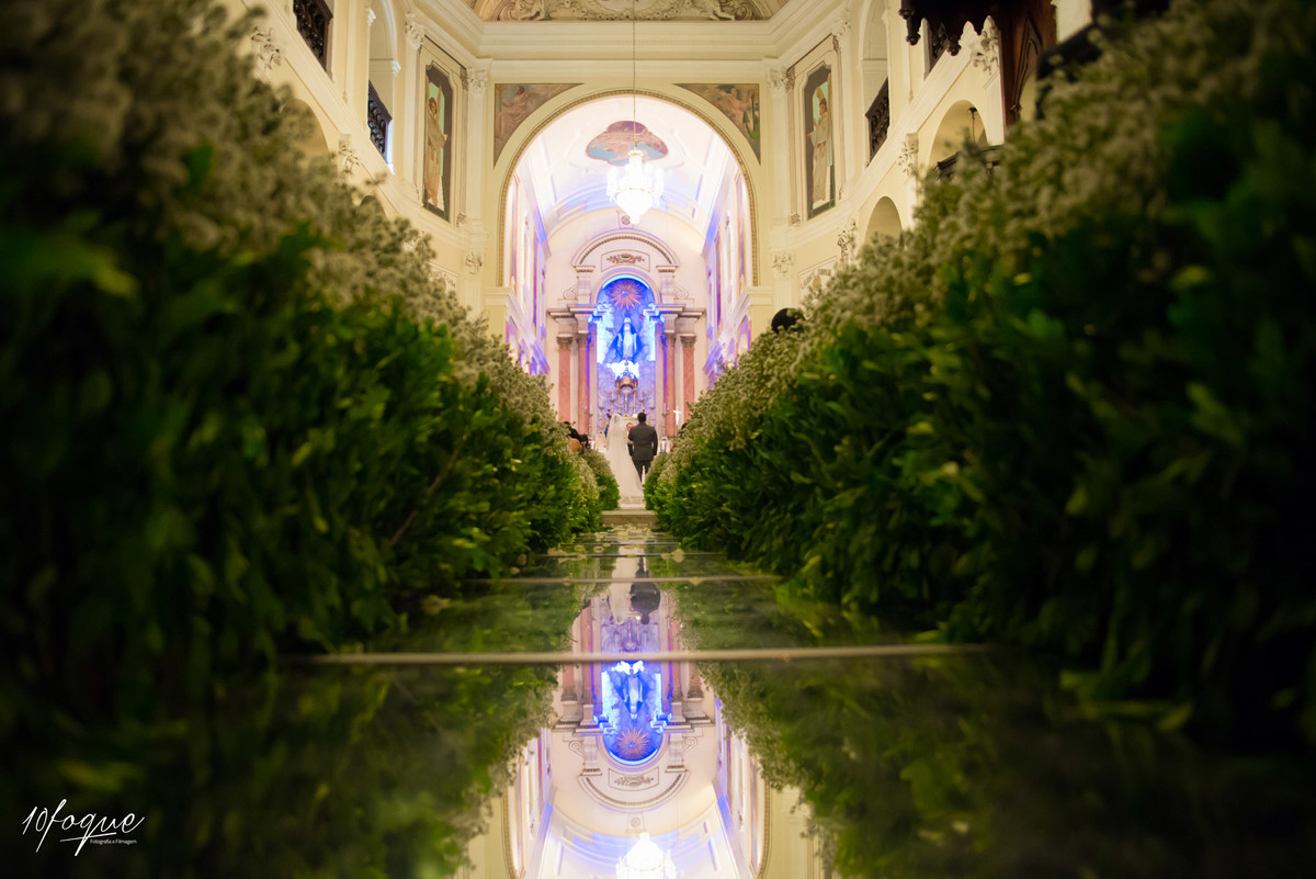 Decoração do casamento de Anna e Romero realizado em Recife - Pernambuco.