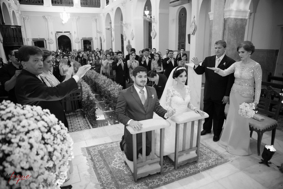 Muita emoção no casamento de Anna e Romero realizado em Recife - Pernambuco