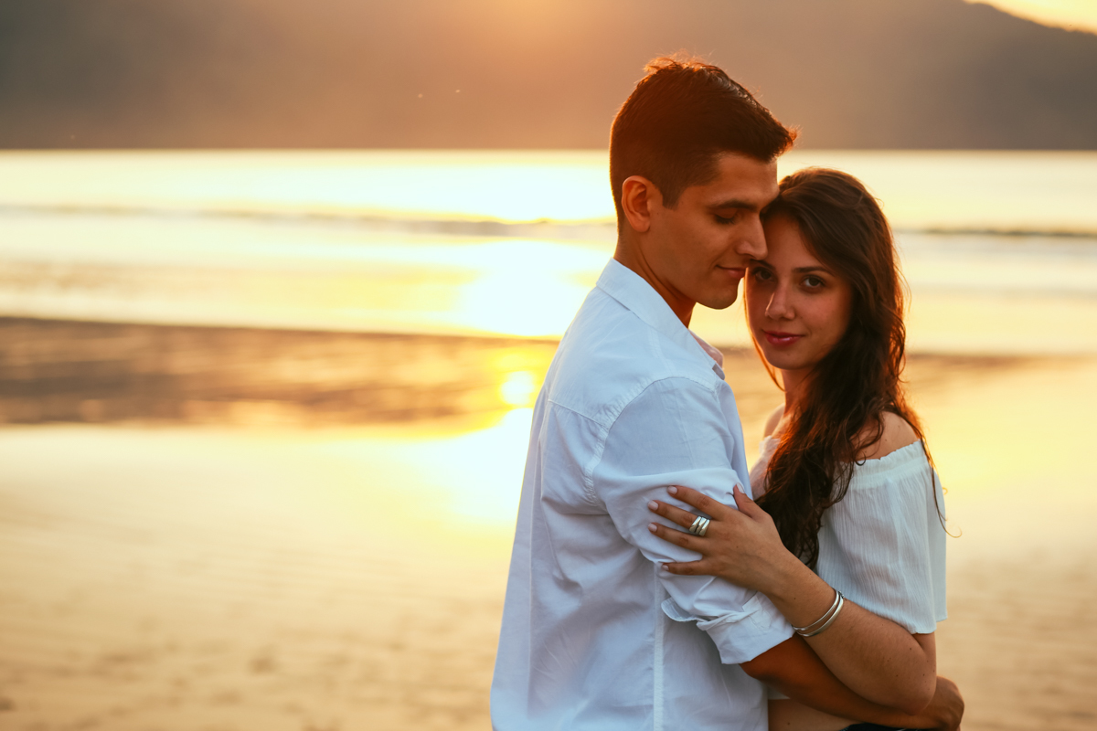 Ensaio de Casal em Ubatuba, Litoral Norte de São Paulo