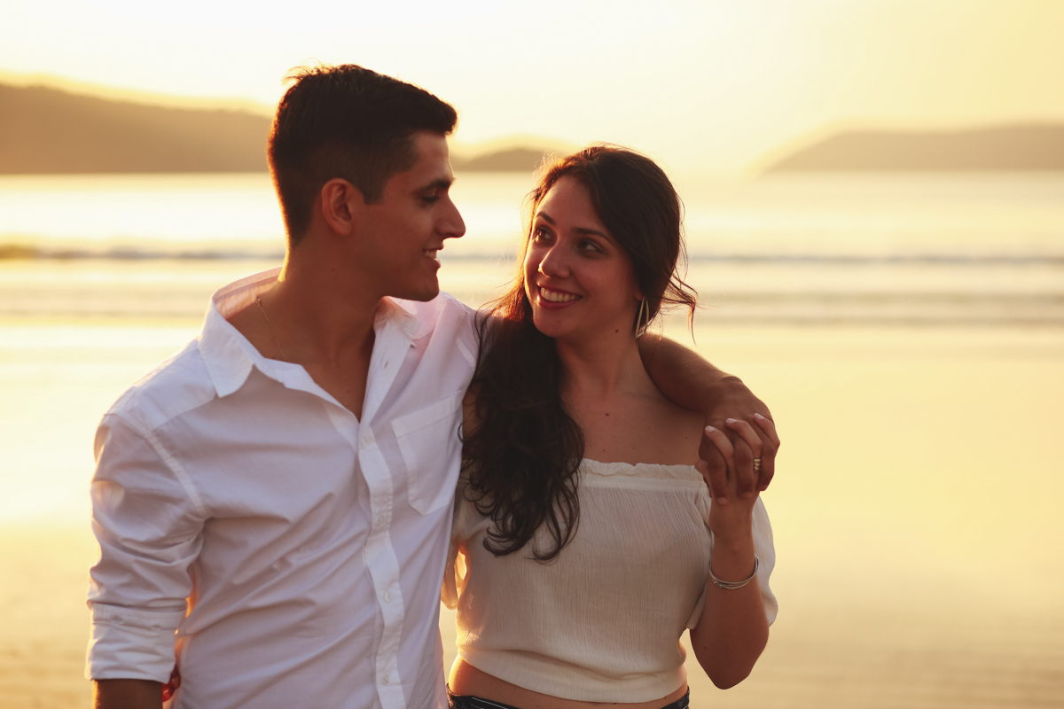 Ensaio de Casal em Ubatuba, Litoral Norte de São Paulo