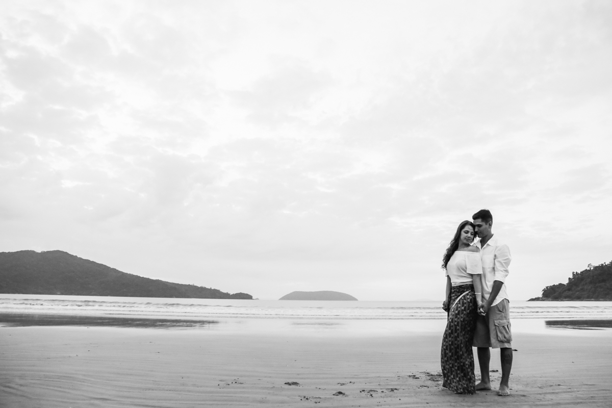 Ensaio de Casal em Ubatuba, Litoral Norte de São Paulo