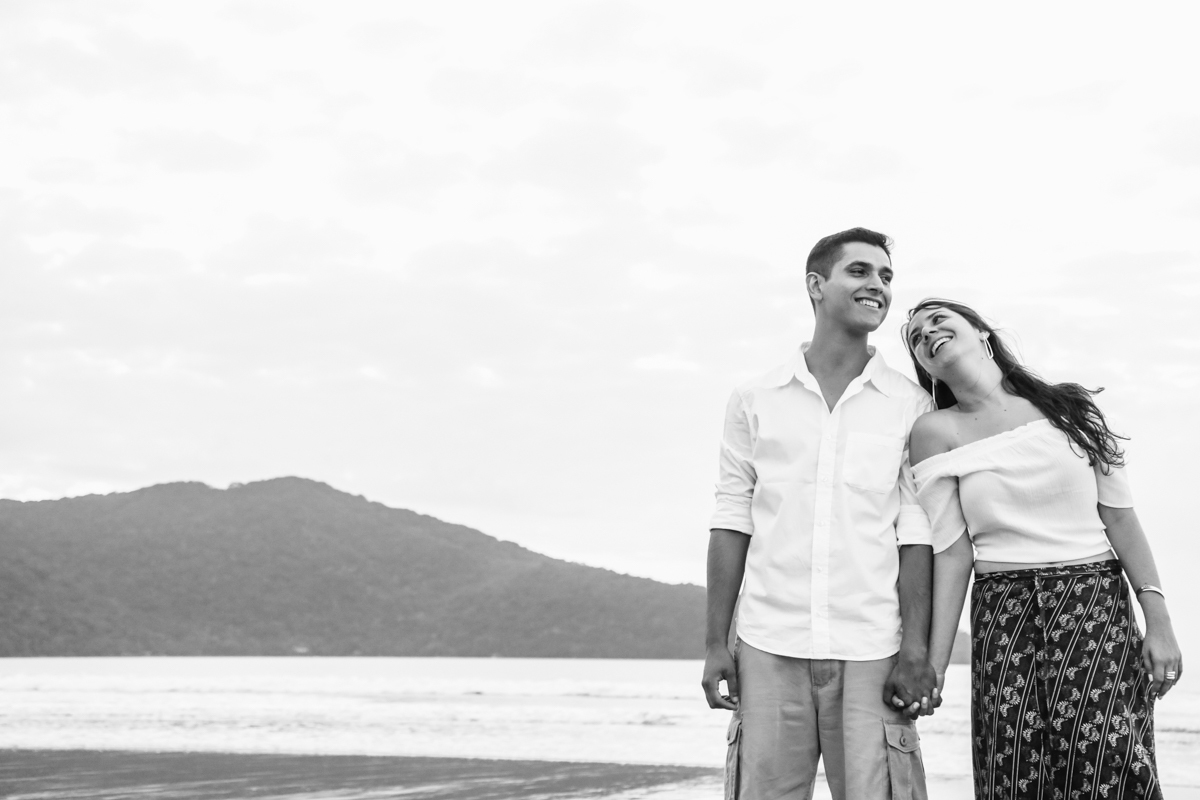 Ensaio de Casal em Ubatuba, Litoral Norte de São Paulo