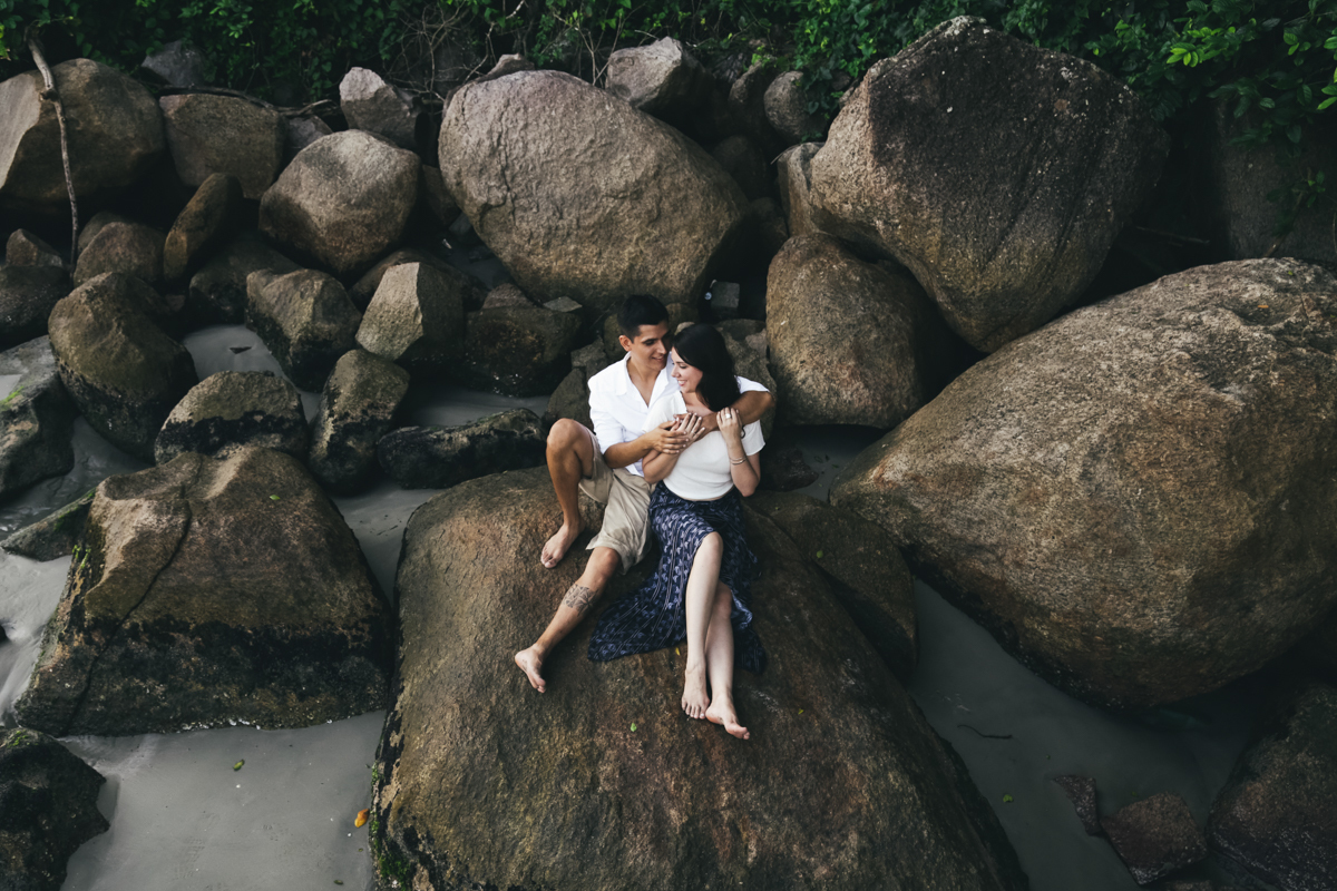 Ensaio de Casal em Ubatuba, Litoral Norte de São Paulo