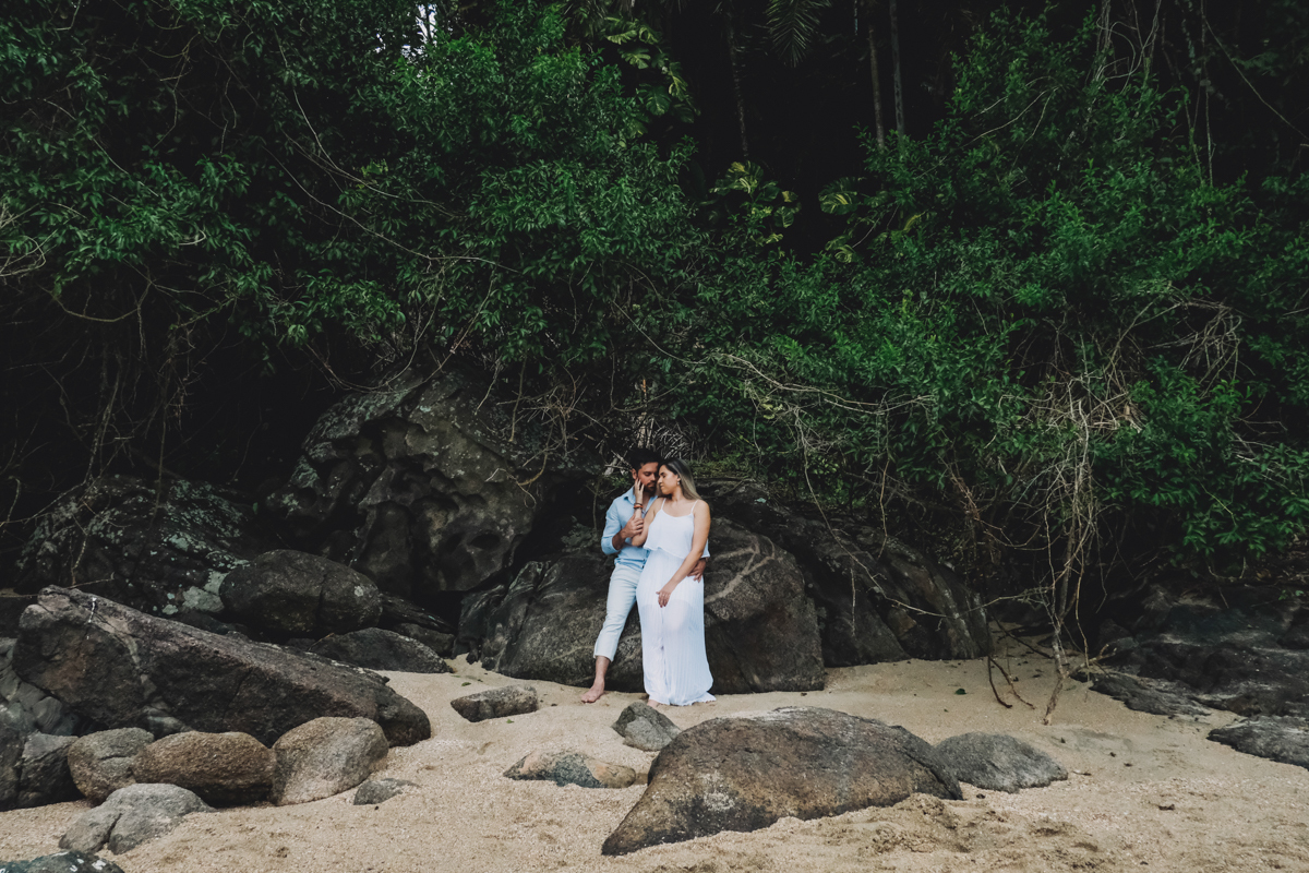 Ensaio de Casal no Litoral Norte SP - Ensaio de Casal Fotografia de Casamento Ubatuba SP