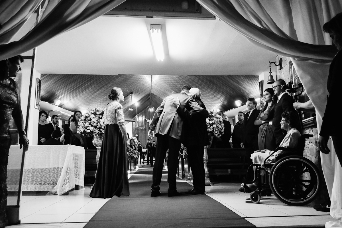 Casamento São José dos Campos Capela Nossa Senhora do Loreto Churrascaria São Bento Casamento Vale do Paraíba