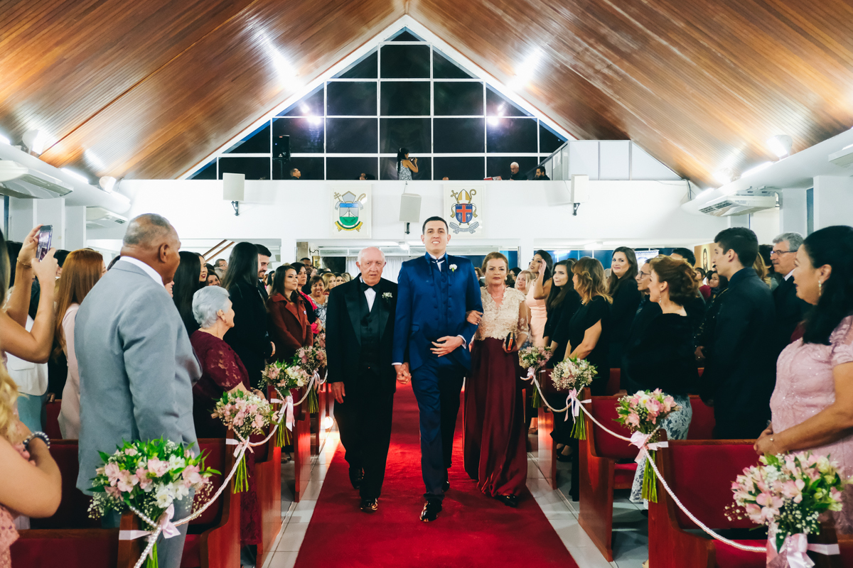 Casamento São José dos Campos Capela Nossa Senhora do Loreto Churrascaria São Bento Casamento Vale do Paraíba