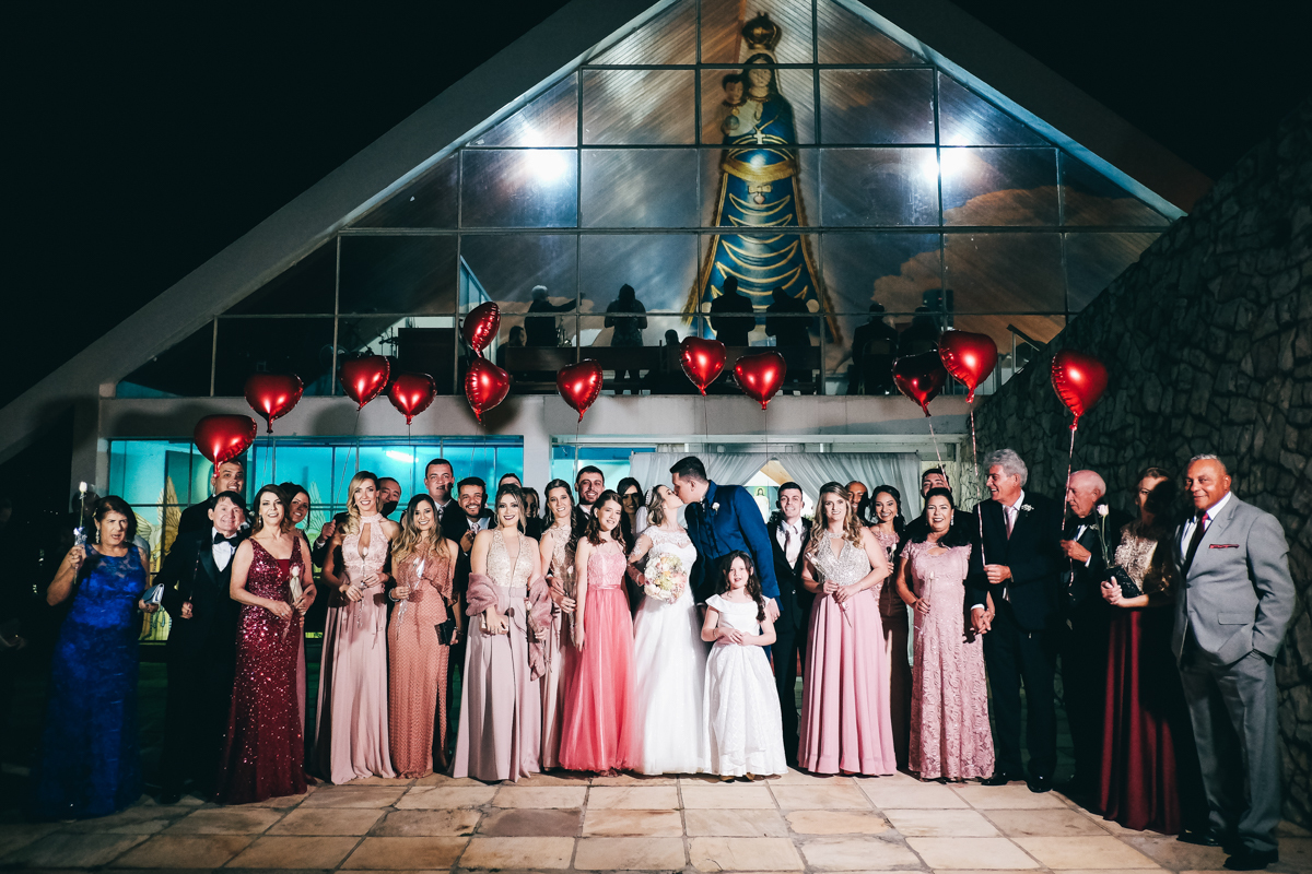 Casamento São José dos Campos Capela Nossa Senhora do Loreto Churrascaria São Bento Casamento Vale do Paraíba