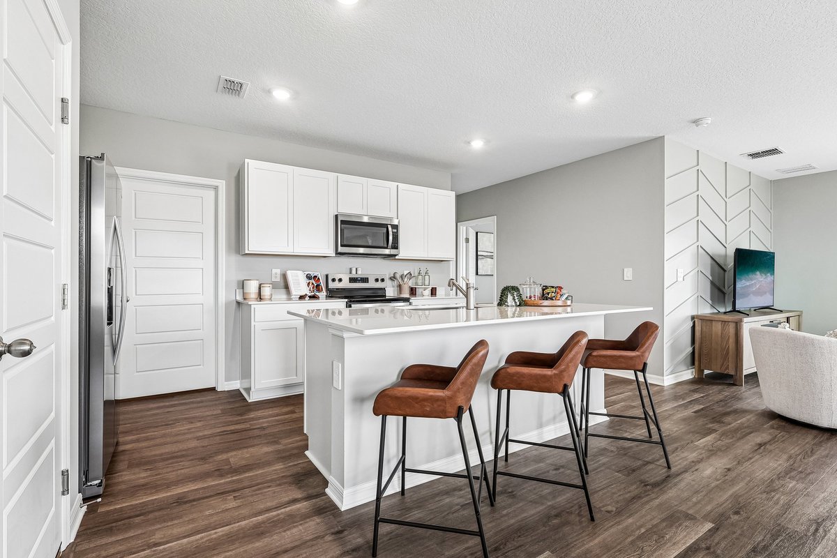 Contemporary kitchen designed for everyday living and entertaining.