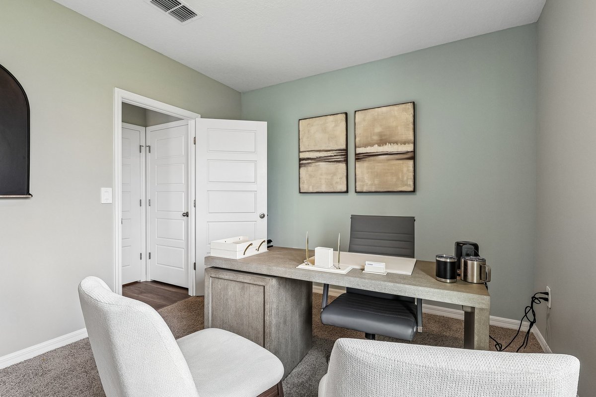 Flexible office space ideal for remote work or studying.