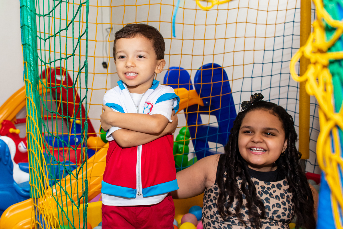 Piscina de bolinhas.