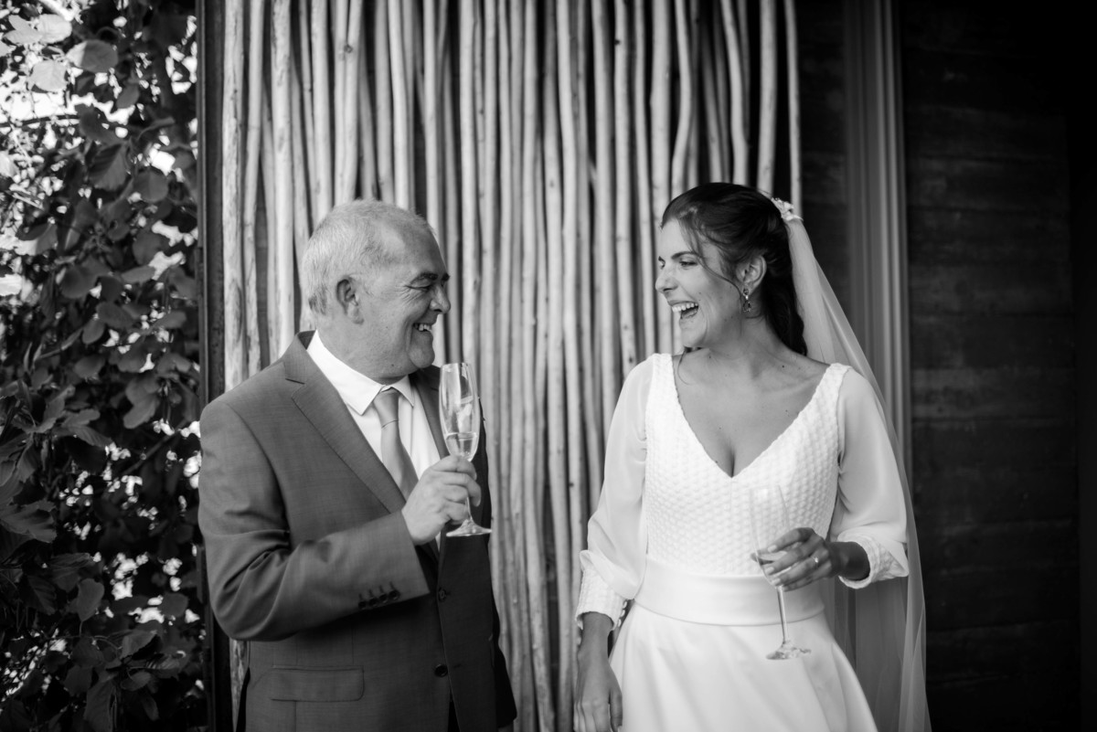 noiva e pai