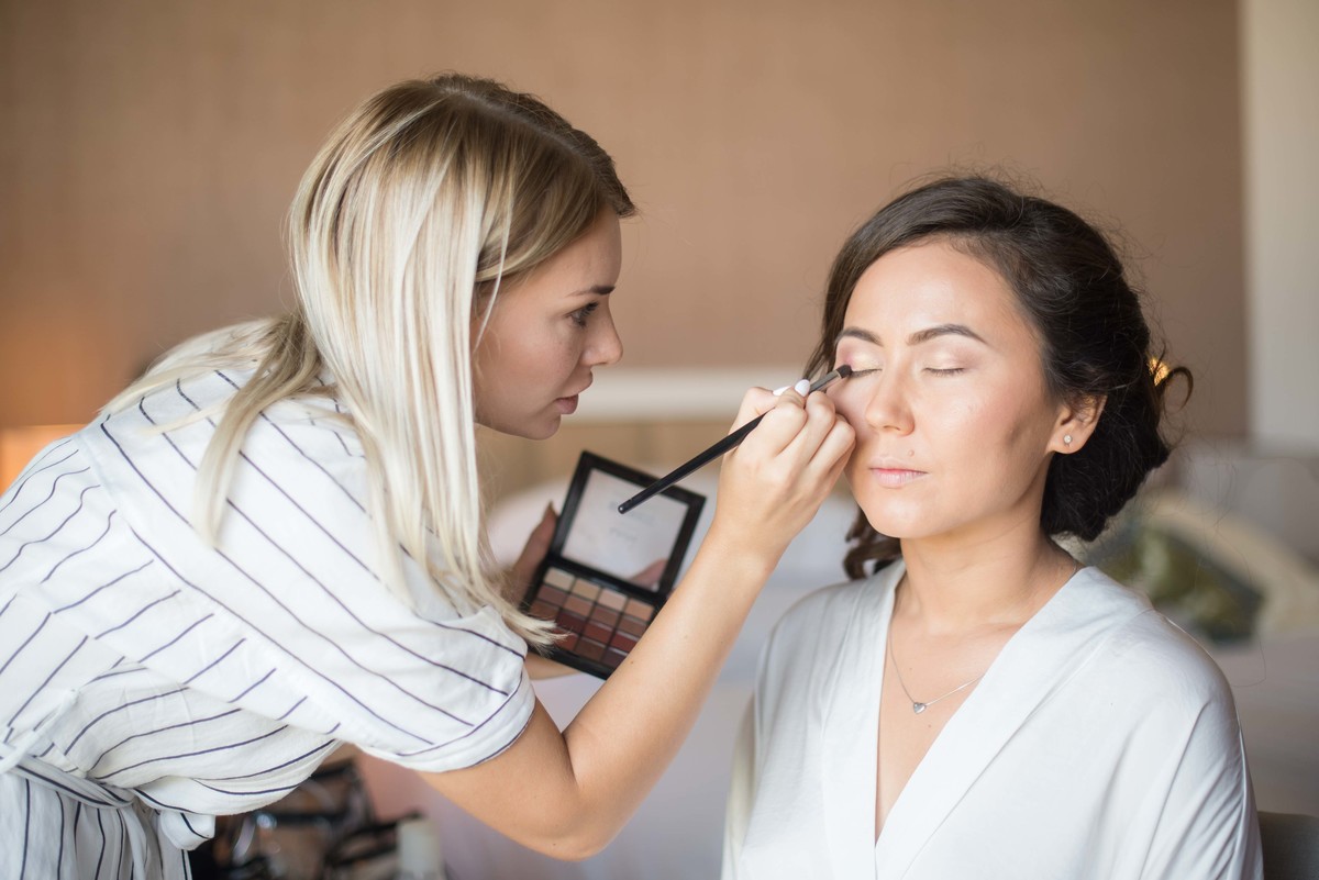 maquilhagem da noiva