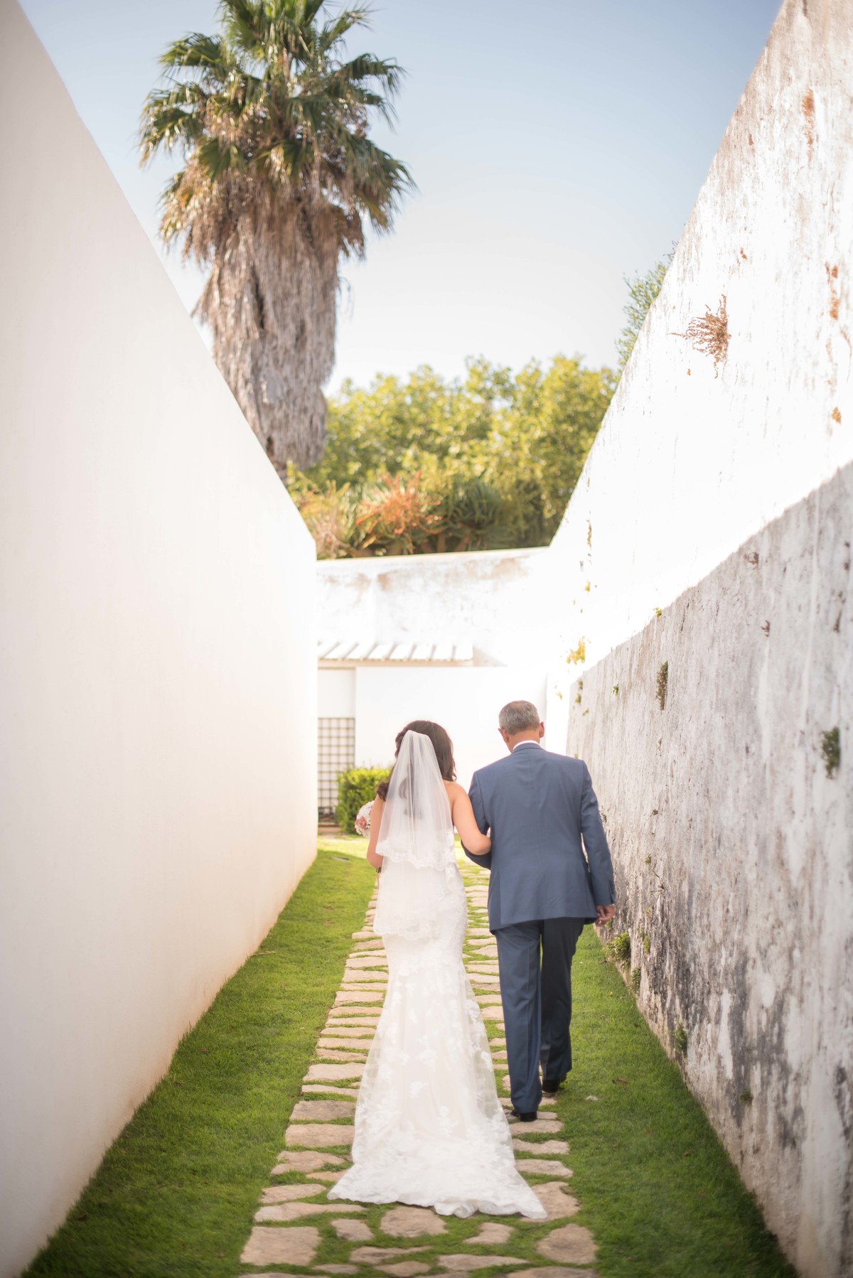 noiva e pai da noiva