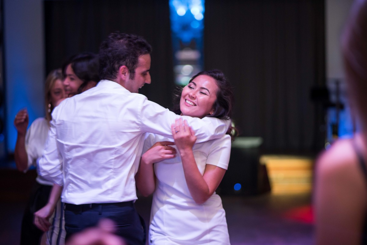 pista de dança noivos