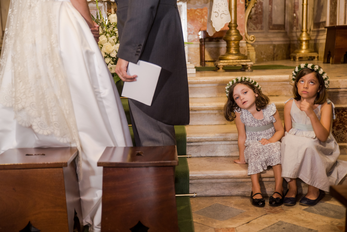 crianças no casamento