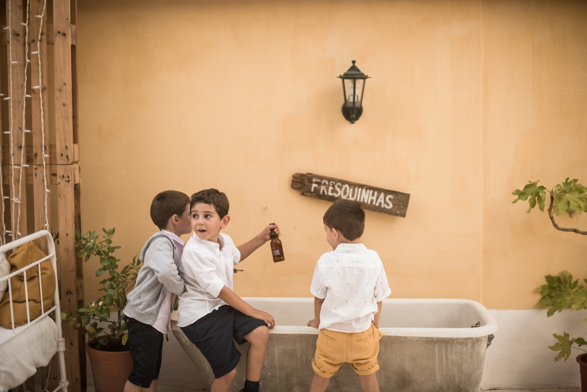 casamento com crianças