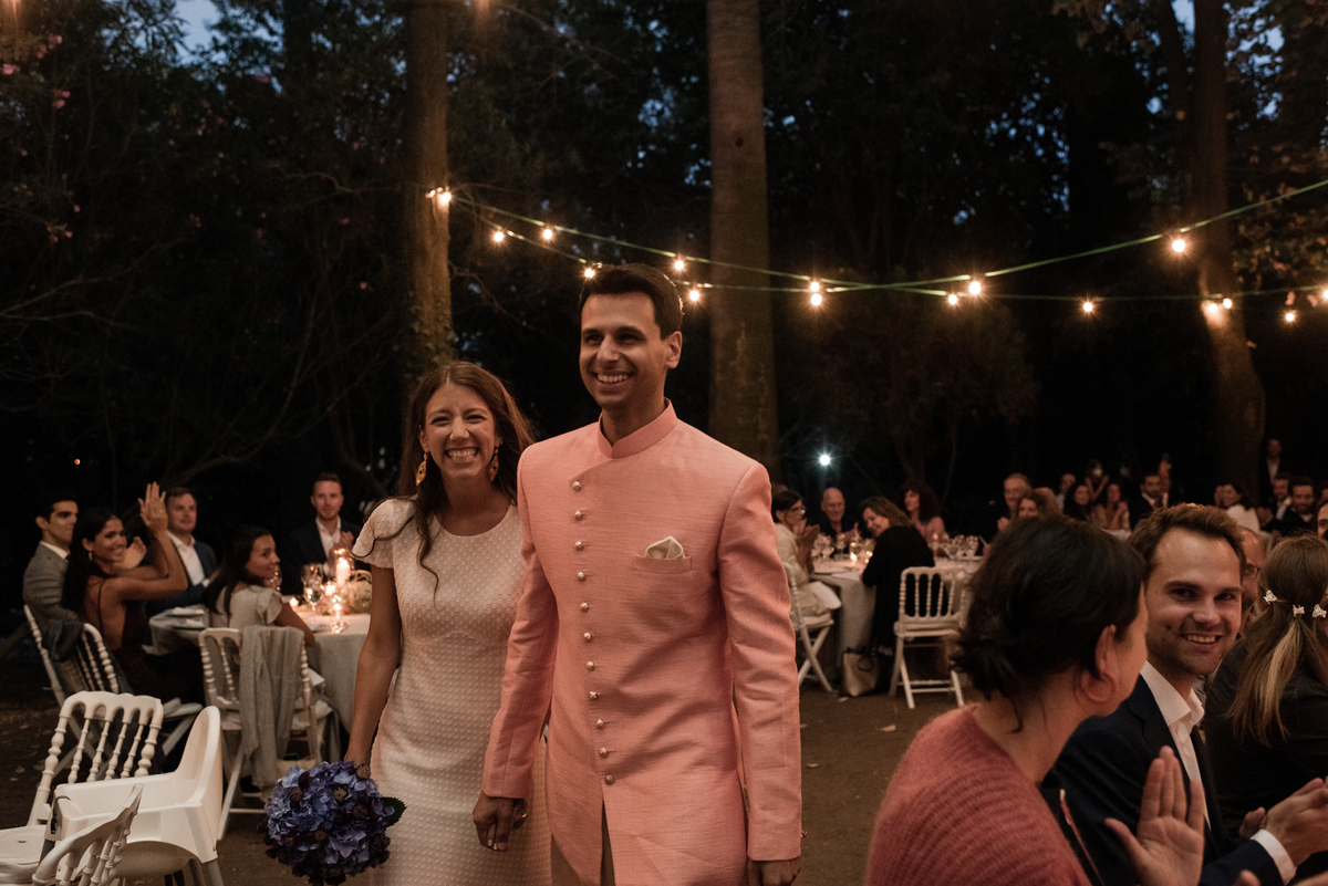 casamento com luzes de arraial