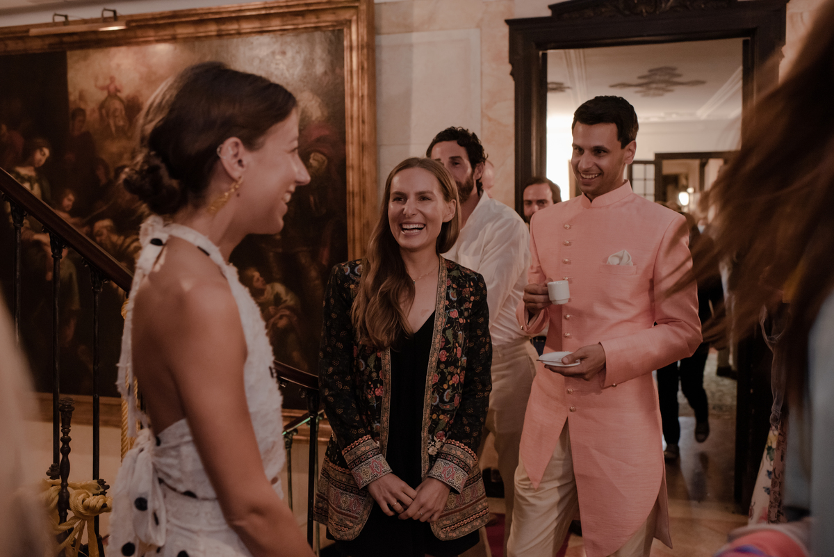 wedding party in Lisbon