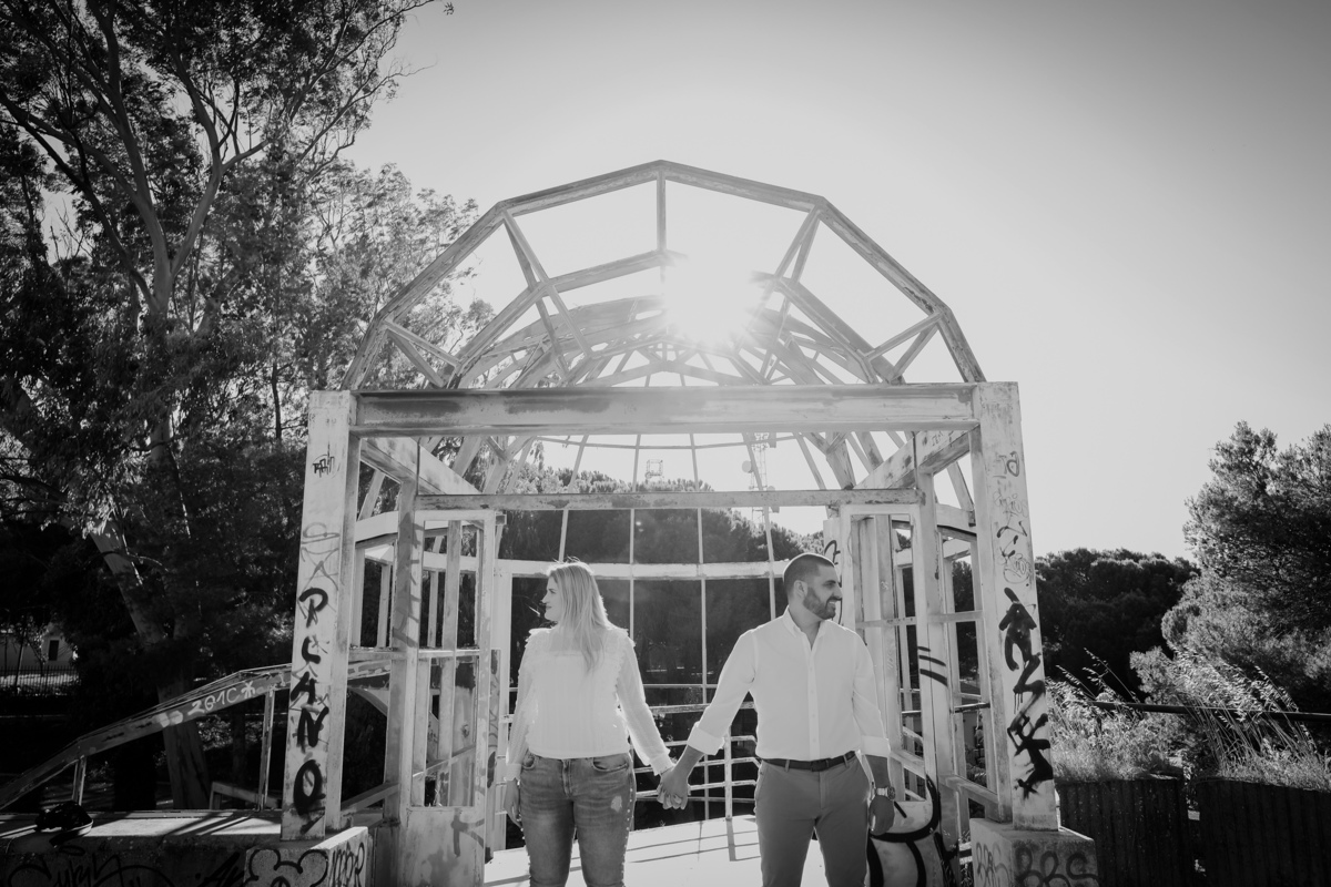 Sessão Noivado Panorâmico de Monsanto