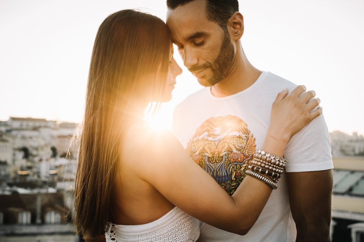 Pôr do sol em Lisboa