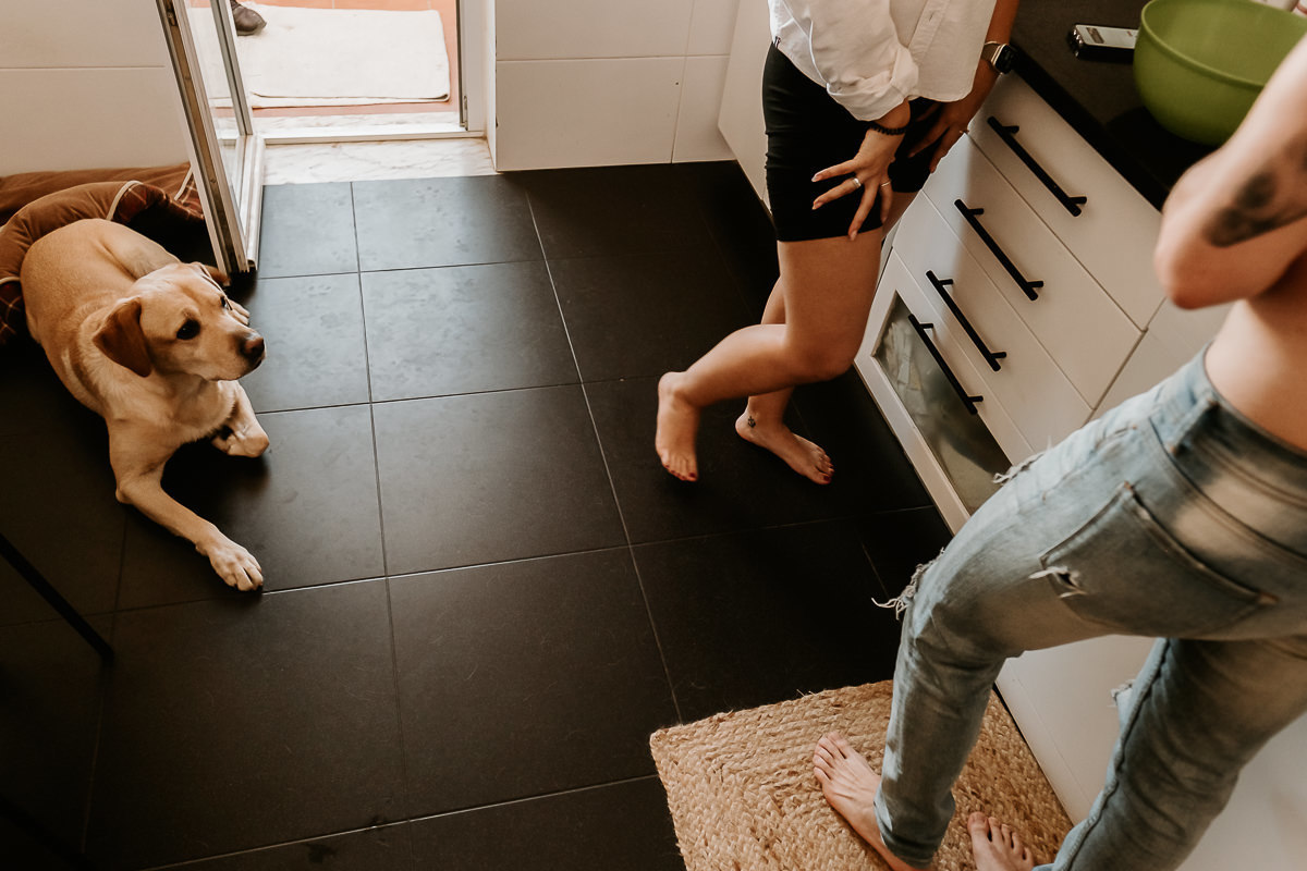 Sessão namoro em Casa