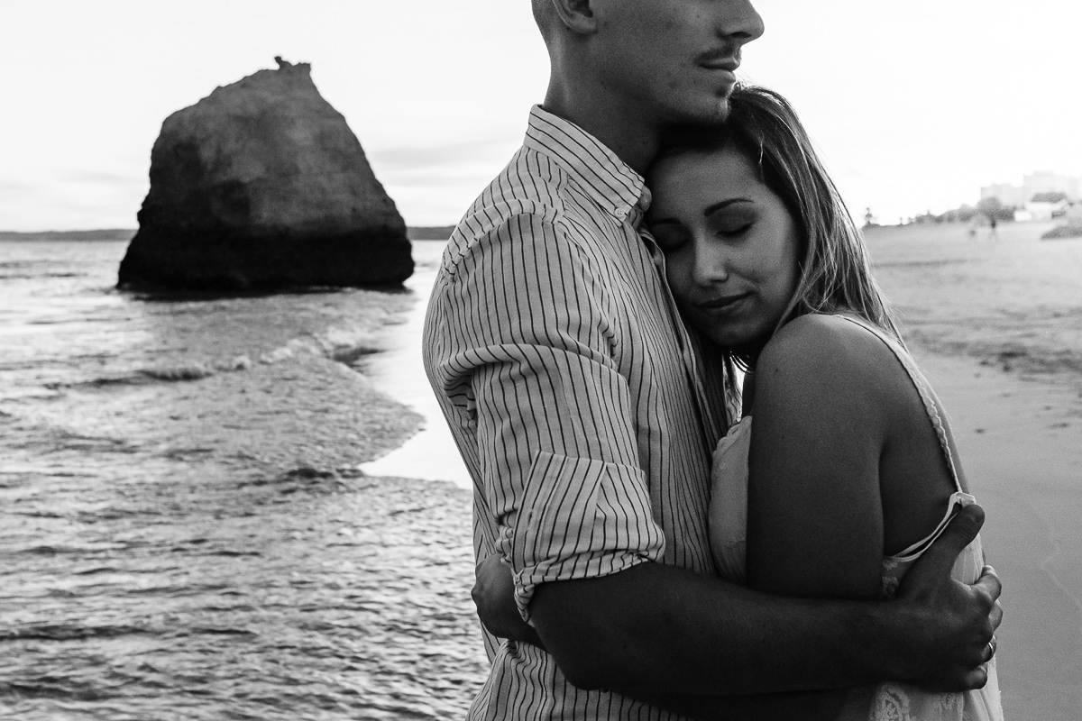 Noivos ao Pôr do Sol