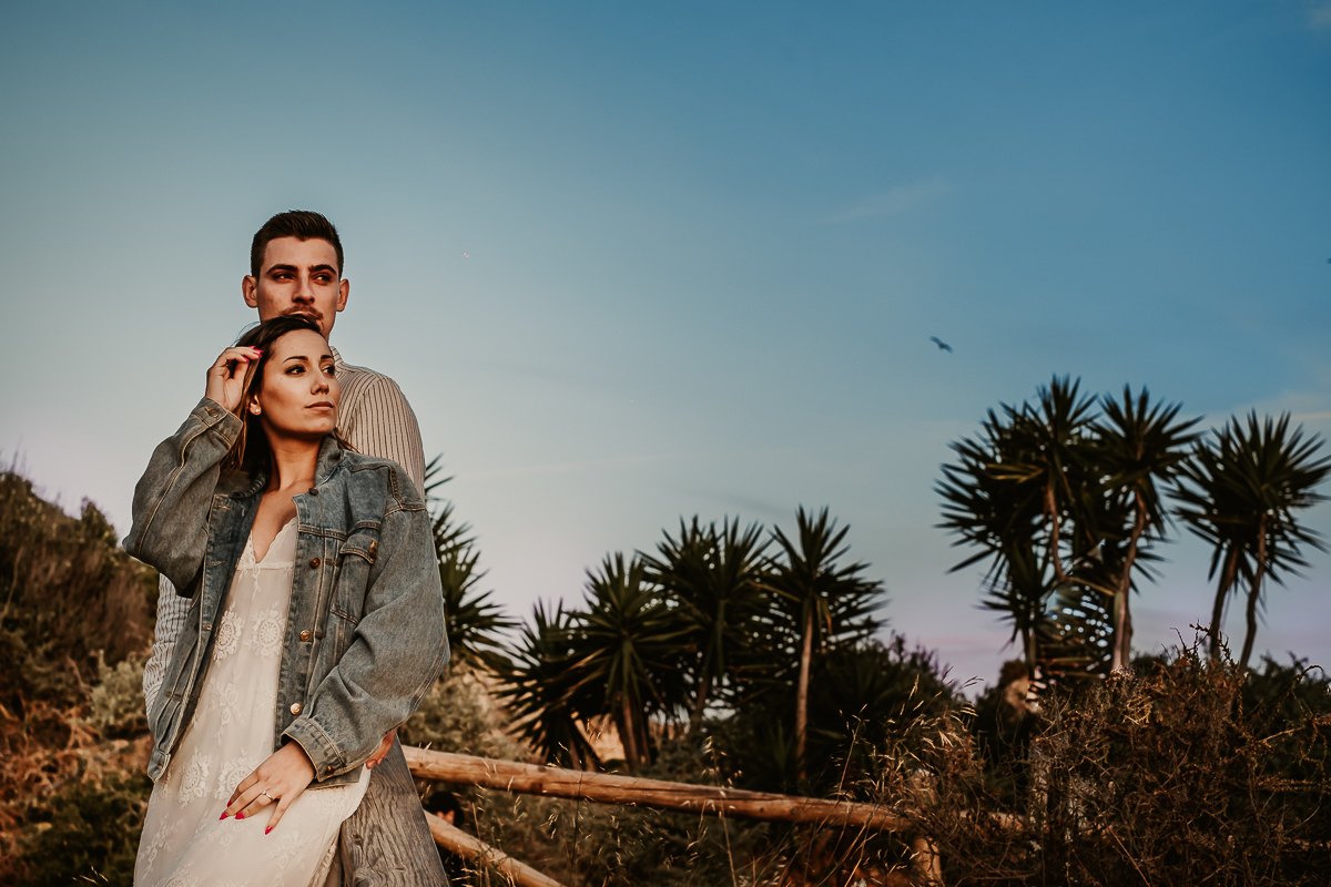 Sessão de Noivado na Praia