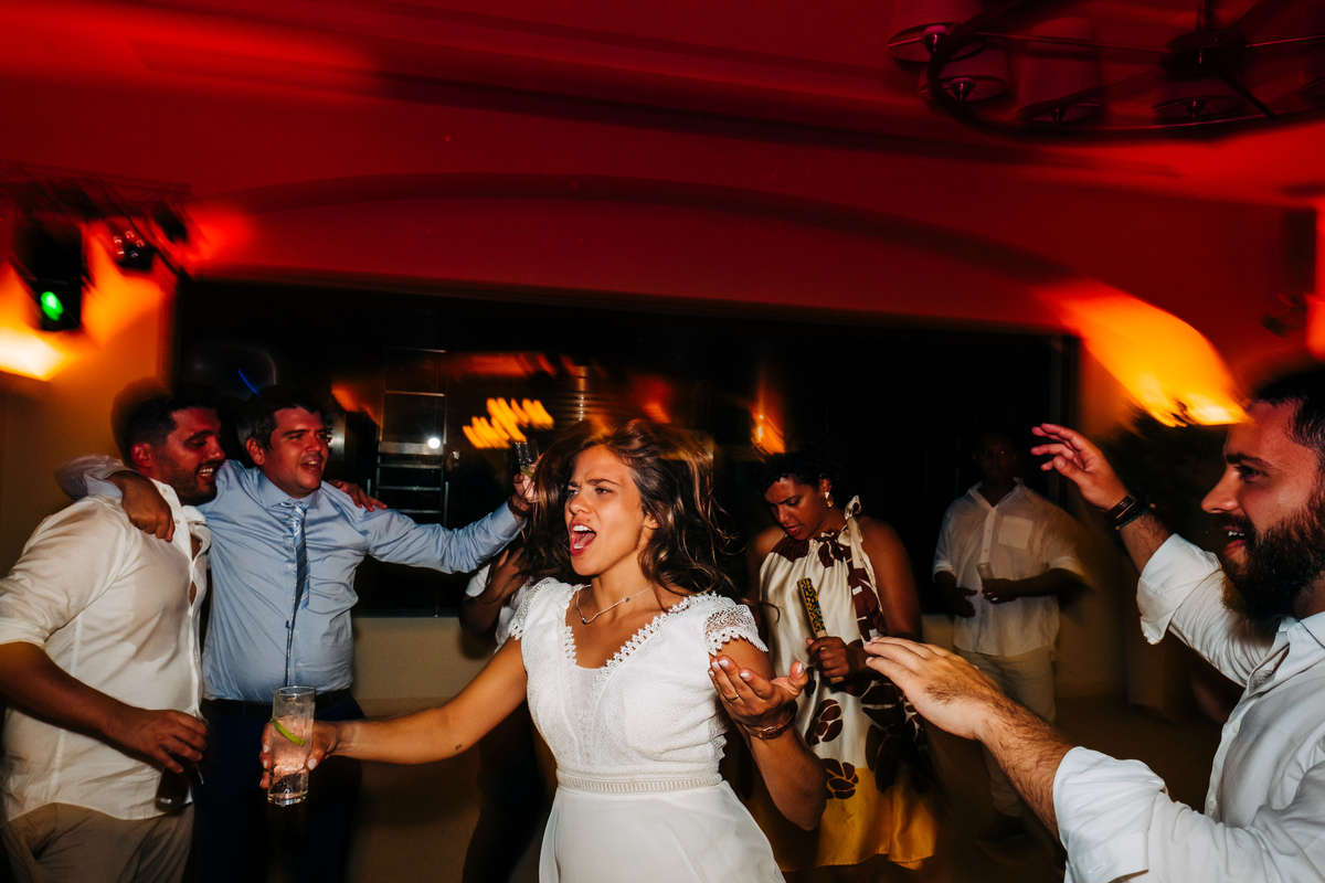 Noiva a dançar na Quinta de Catralvos