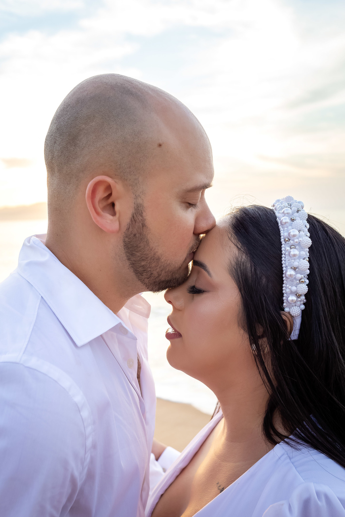 Wedding na praia - Pré-Wedding em Caraguatatuba - Praia da Lagoa Azul - Wedding Daniela e Lucas