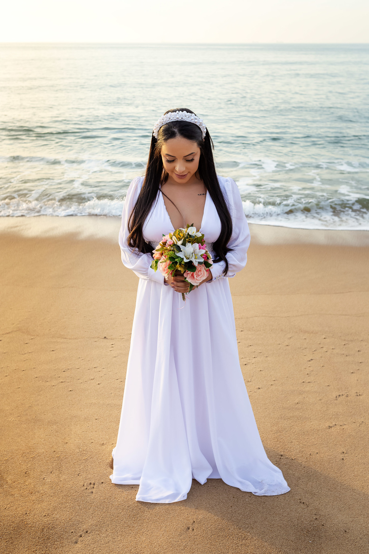 Wedding na praia - Pré-Wedding em Caraguatatuba - Praia da Lagoa Azul - Wedding Daniela e Lucas