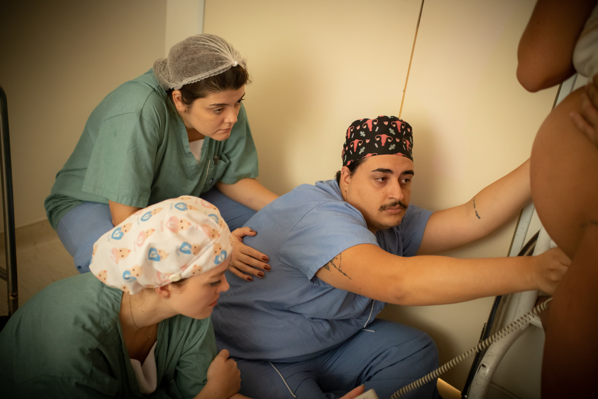 equipe de parto humanizado