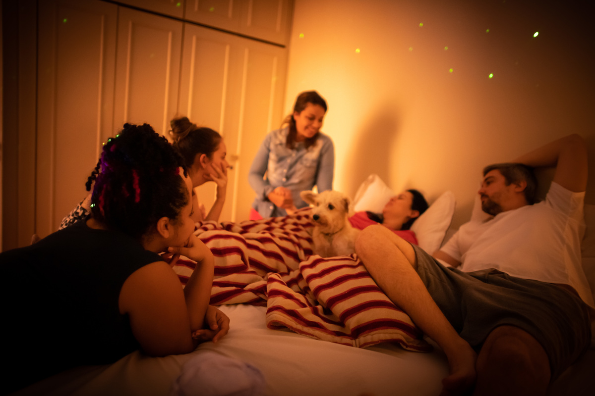 Fotografia de parto domiciliar