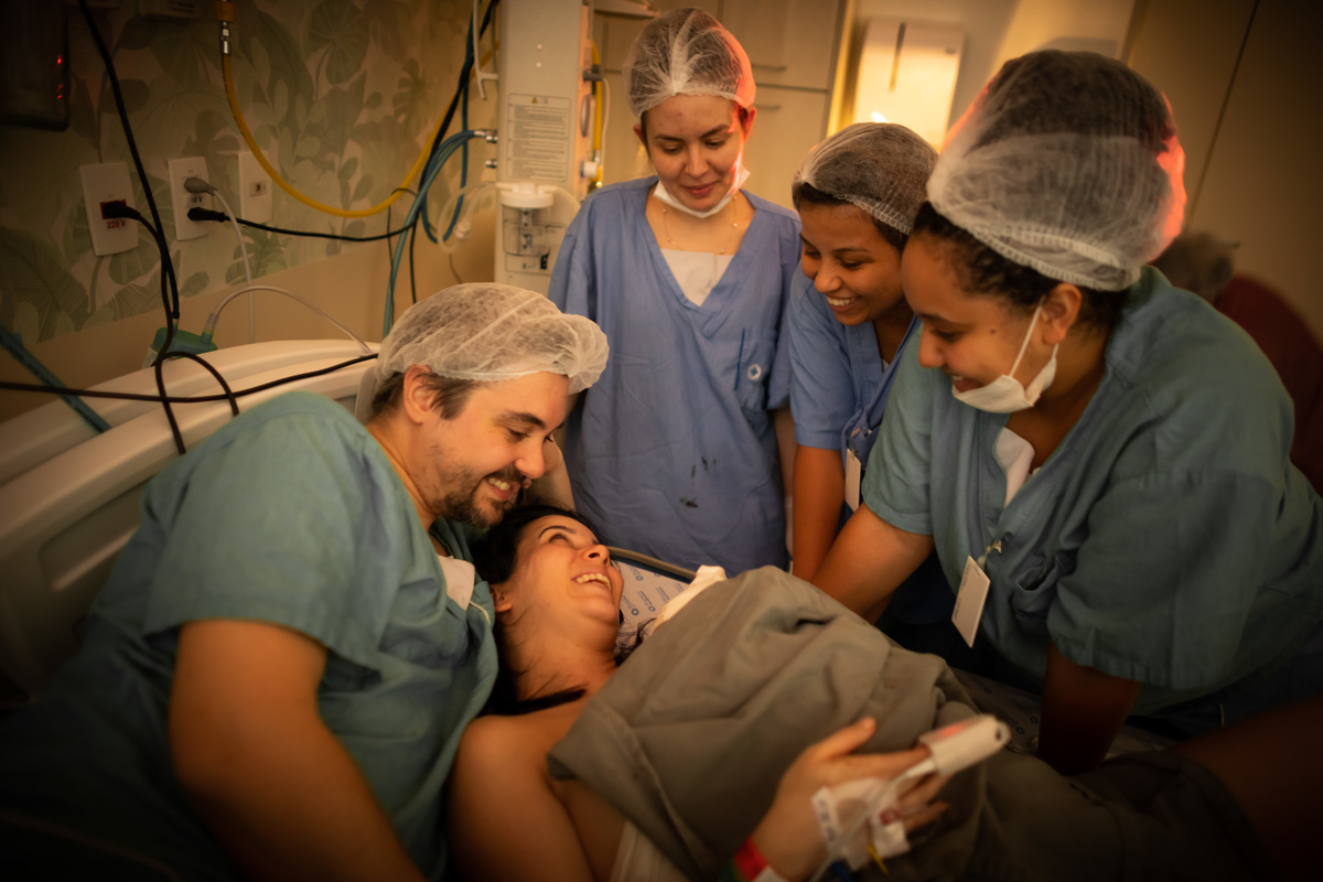 equipe de parto humanizado