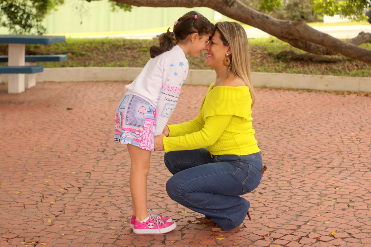 Foto mãe e filha  | Clube de Campo Sorocaba/SP | aniversário de 40 anos | 