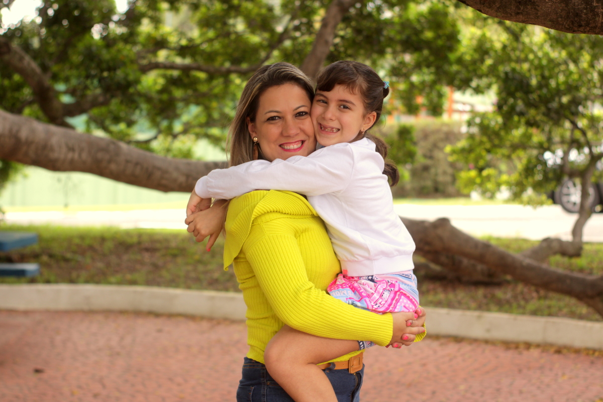 Foto mãe e filha  | Clube de Campo Sorocaba/SP | aniversário de 40 anos | 