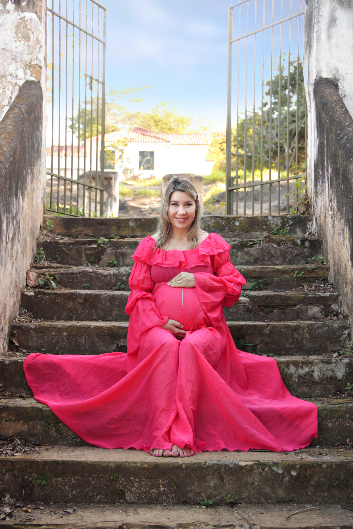 fazenda - ipanema - Sorocaba- São Paulo - Iperó - ensaio de gestante- fotografia de gestante - gravida - roupas para ensaio gestante- foto- de gestante - cachoeira