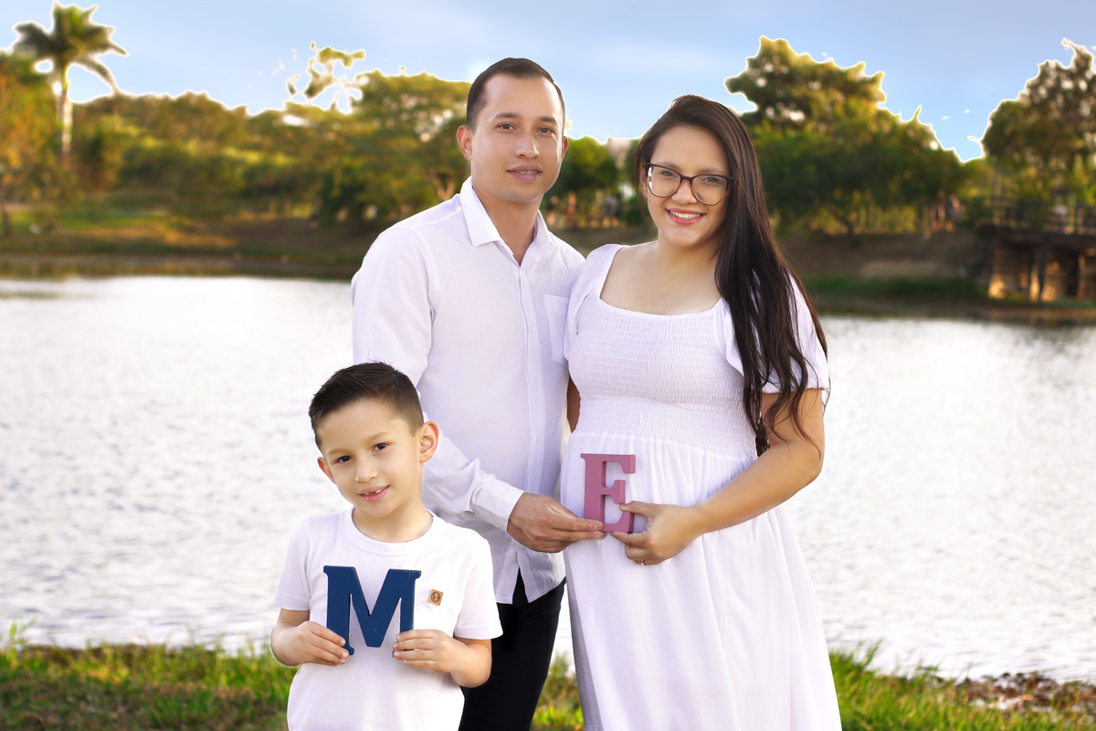 parque das águas - sorocaba - são paulo - mãe de menino - mãe de menina - foto de família - ensaio de gestante externo 