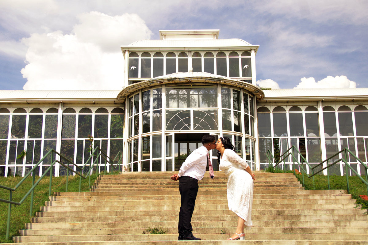 casamento cívil - foto de casamento - casamento - fotografia de casamento  - foto pós casamento - foto de casal - fotografia de casal - jardim botânico sorocaba 