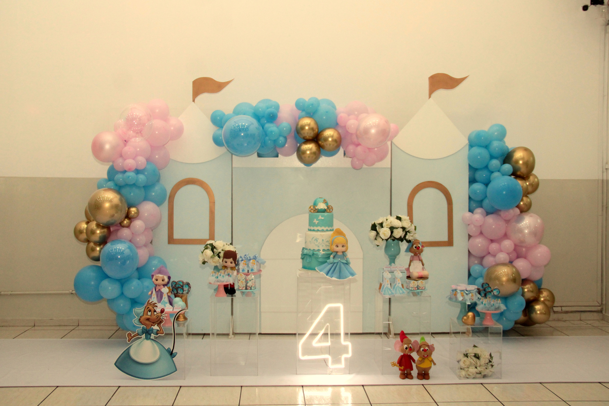 cinderela | decoração cinderela | castelo da diversão | sorocaba | sao paulo